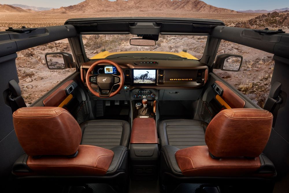Ford Bronco 2021 interior