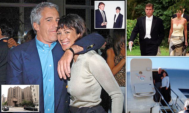 Ghislaine Maxwell 'will be naming names': Jeffrey Epstein's arrested 'pimp' is 'set to cooperate with FBI' in ominous news for Prince Andrew and she could be held in prison where pedophile 'killed himself'