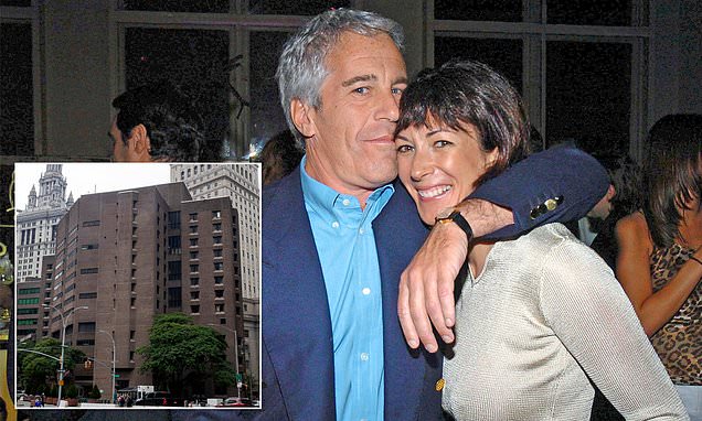 Ghislaine Maxwell could be locked up in the same scandal-plagued Manhattan jail where Jeffery Epstein killed himself when she's transferred to New York to face child sex trafficking charges