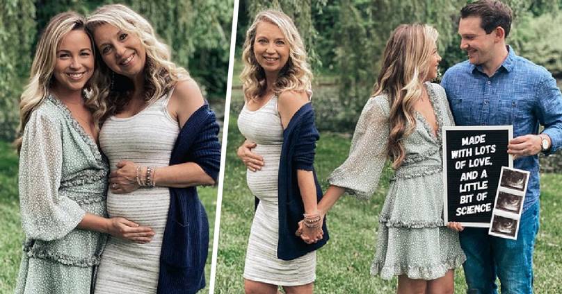 Woman Couldn’t Get Pregnant So Her 51-Year-Old Mum Becomes Her Surrogate
