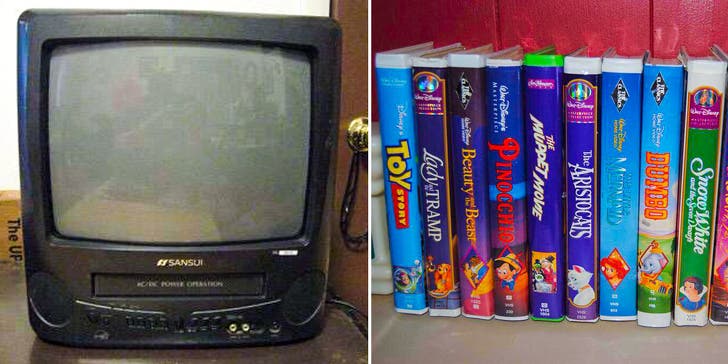 The combined TV and video player that latest generation will never see
