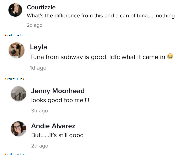 Netizens go crazy after watching the video of Subway tuna in making