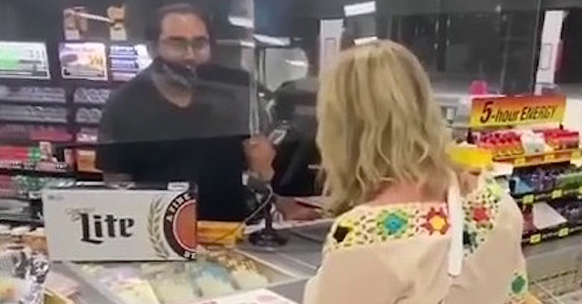 Texas Woman At 7-Eleven Spits On Counter After Being Told To Wear A Face Mask