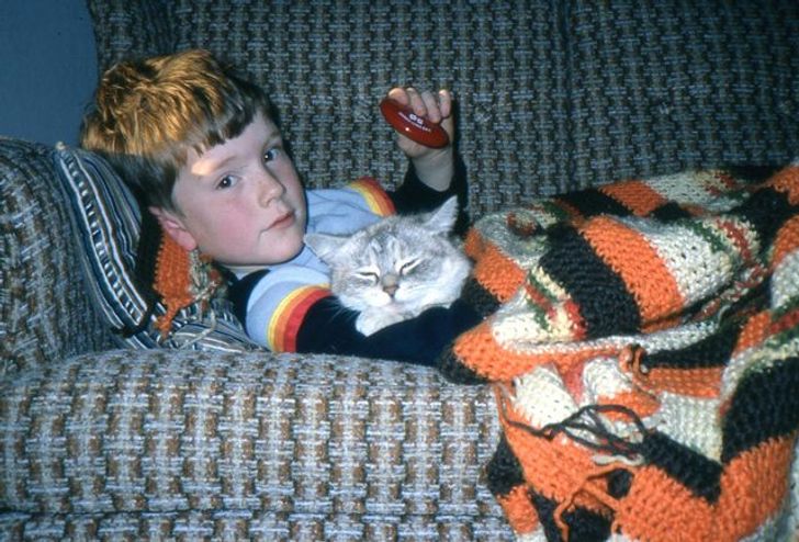 This is a really old picture of me and the best cat that ever lived, Nippy