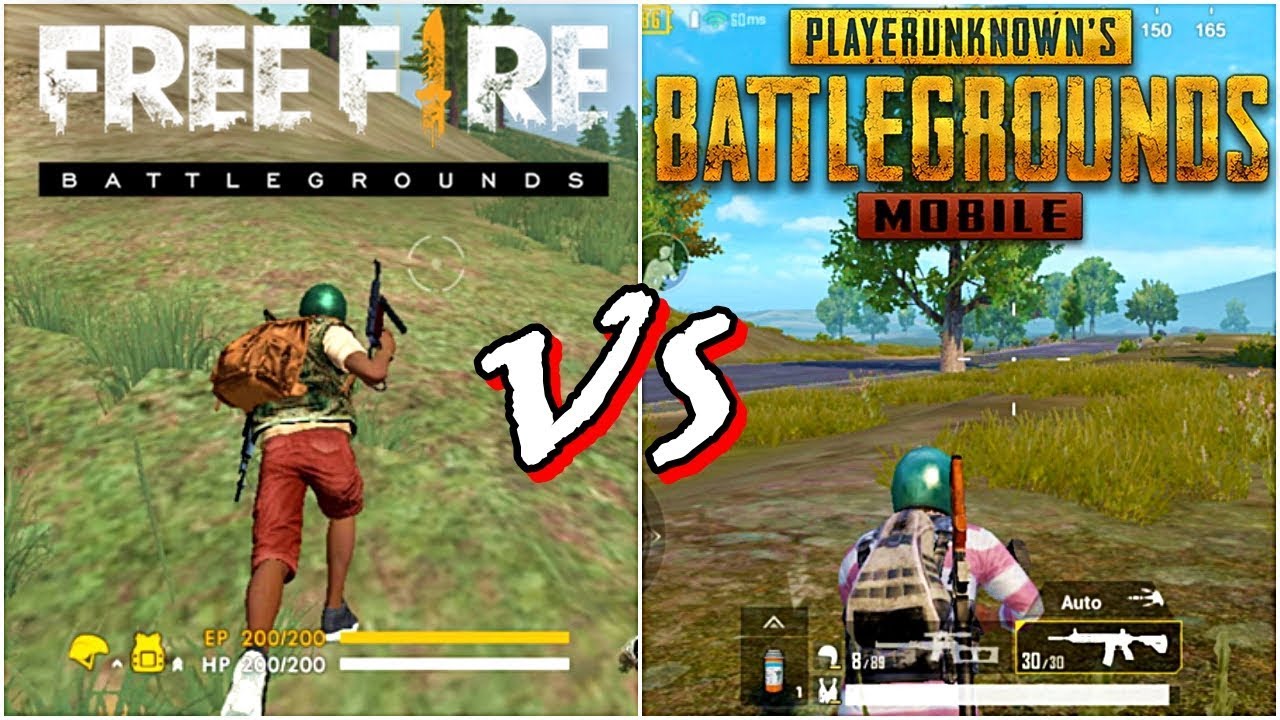 PUBG Mobile vs Free Fire: Which one's better?