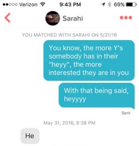 35 Hilarious And Awkward Tinder Chats That People Just Had To Share Online