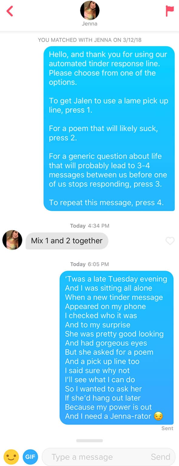 35 Hilarious And Awkward Tinder Chats That People Just Had To Share Online