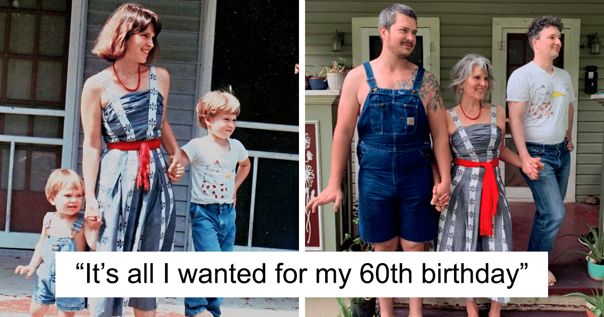 35 Funny And Spot-On Recreations Of Old Photos