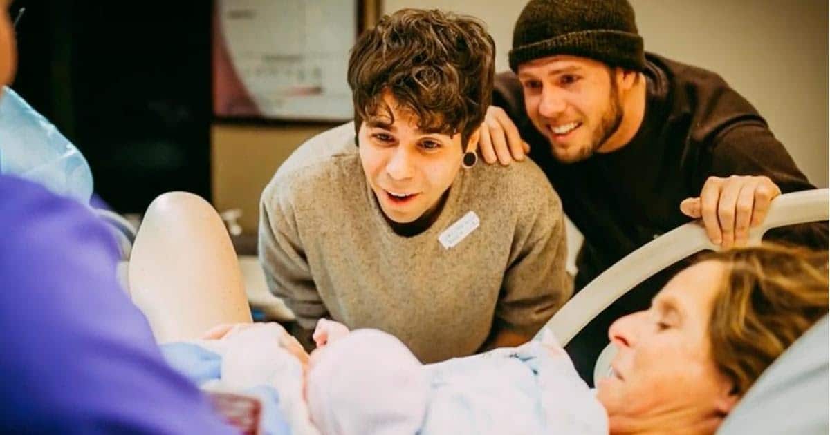61-Year-Old Woman Gives Birth To Her Own Grandchild In Order For Her Son And His Husband To Have Their Own Baby