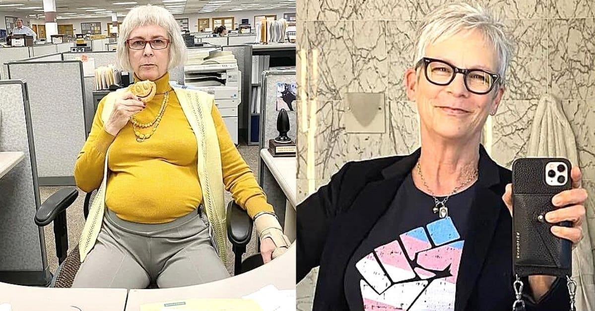 post talks about Jamie Lee Curtis slamming cosmetic procedures