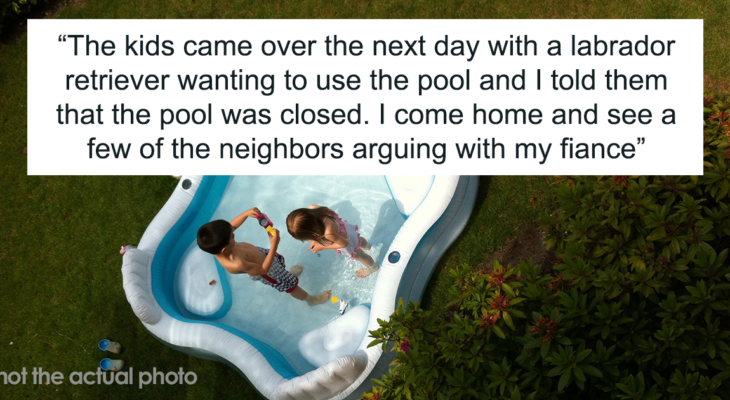neighbors complain about the pool being closed by the owner