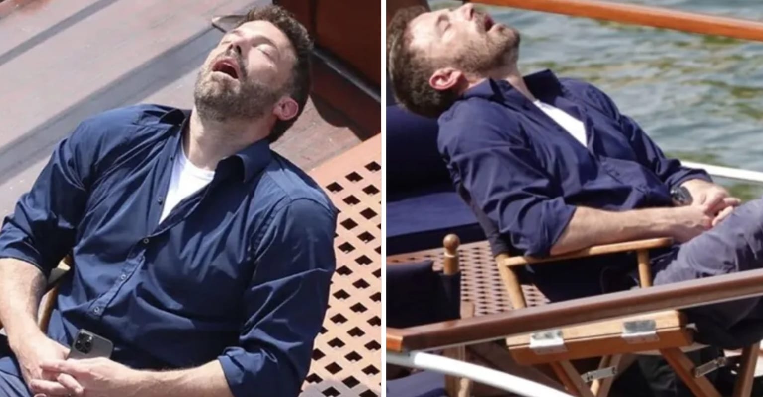 Ben Affleck Falls Asleep On Cruise During Paris Honeymoon With Jennifer Lopez