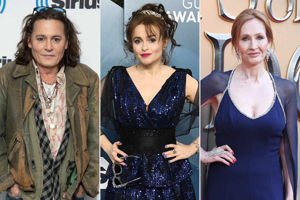 Helena Bonham Carter Says Johnny Depp Is Vindicated,' J.K. Rowling Is 'Hounded Helena Bonham Carter Says Johnny Depp Is Vindicated,' J.K. Rowling Is 'Hounded