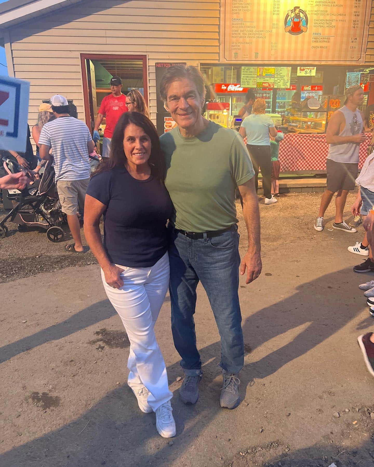 Dr. Oz with his wife Lisa