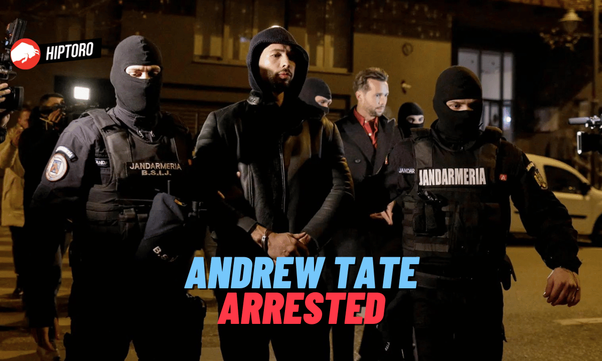 ANDREW TATE ARRESTED