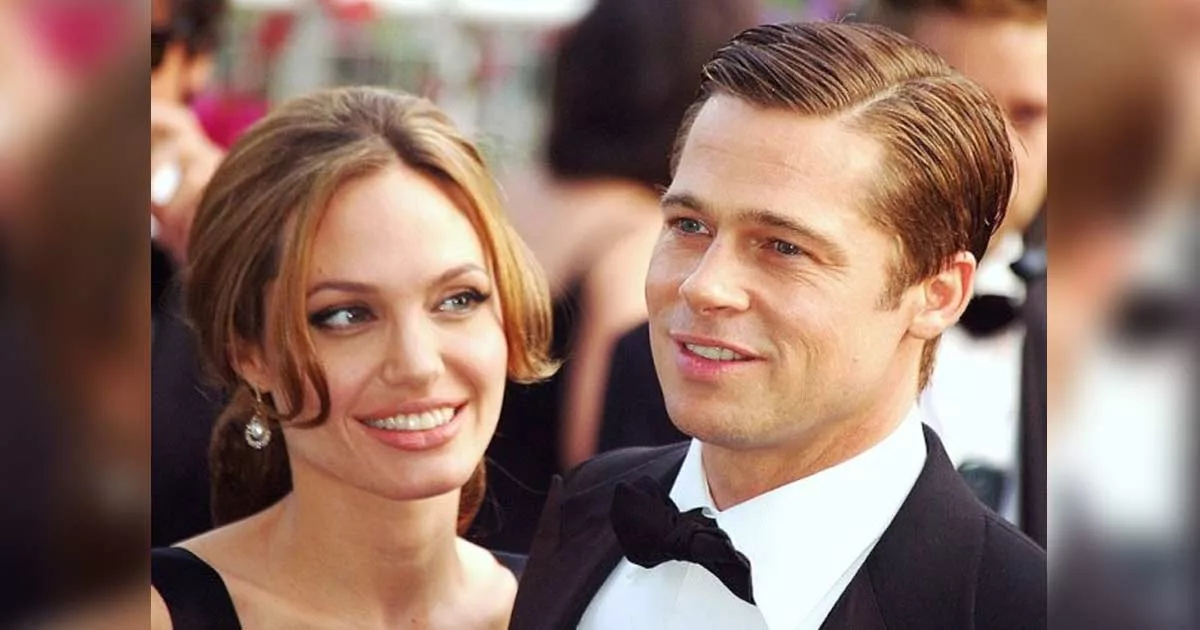 Angelina Jolie and Brad Pitt