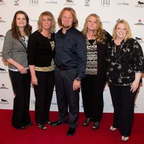 Kody Brown with his wives including Meri Brown