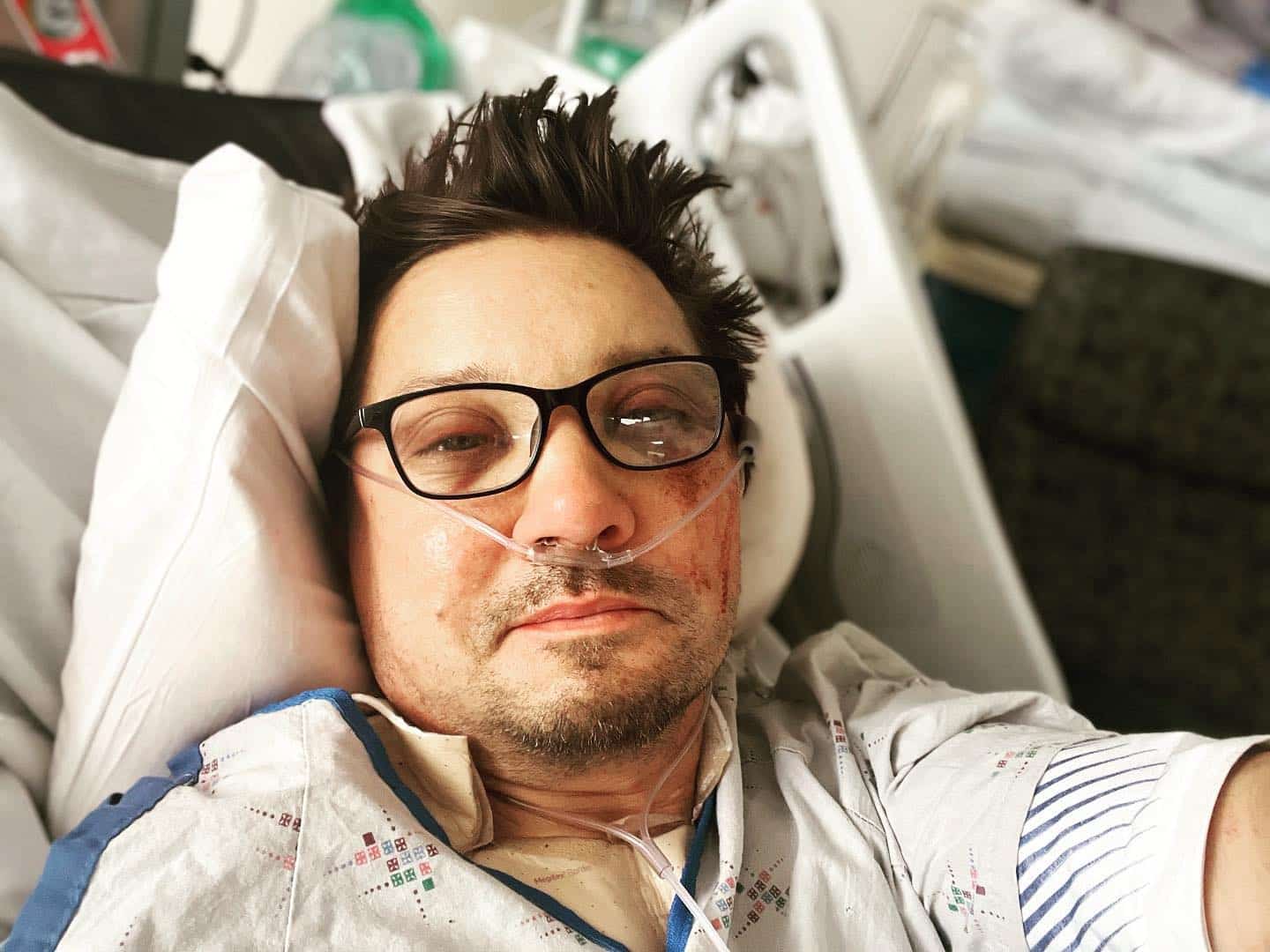 Jeremy Renner hospitalized