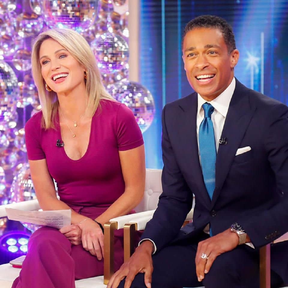 Amy Robach and T.J. Holmes