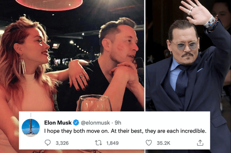 Amber Heard and Elon Musk