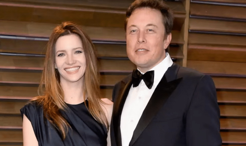 Elon Musk and Talulah Riley