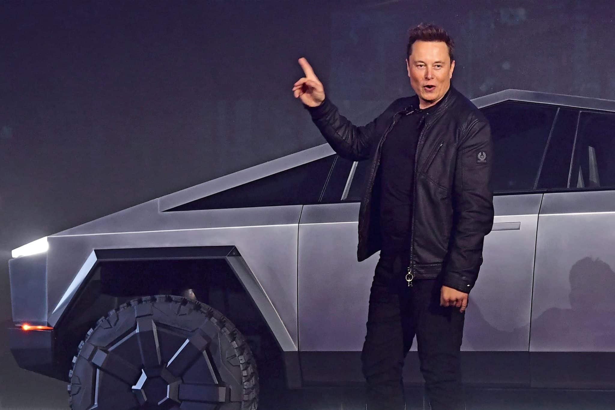  Elon Musk's Tesla Cybertruck is a monster truck