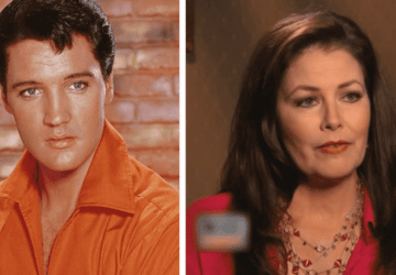 Elvis Presley and Ginger Alden
