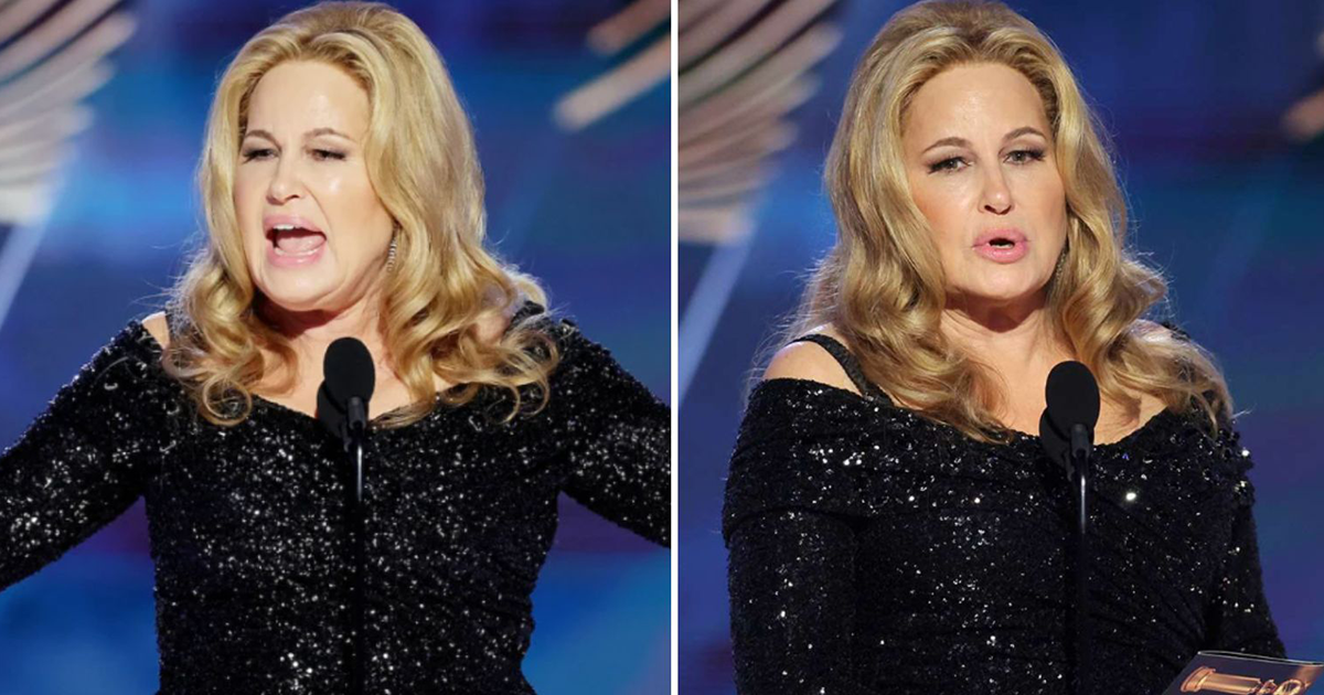 Jennifer Coolidge Uses a Cuss Word During Her Acceptance Speech At the Golden Globes