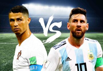 Ronaldo vs Messi PSG Juventus Al-Nasr Barcelona Goats