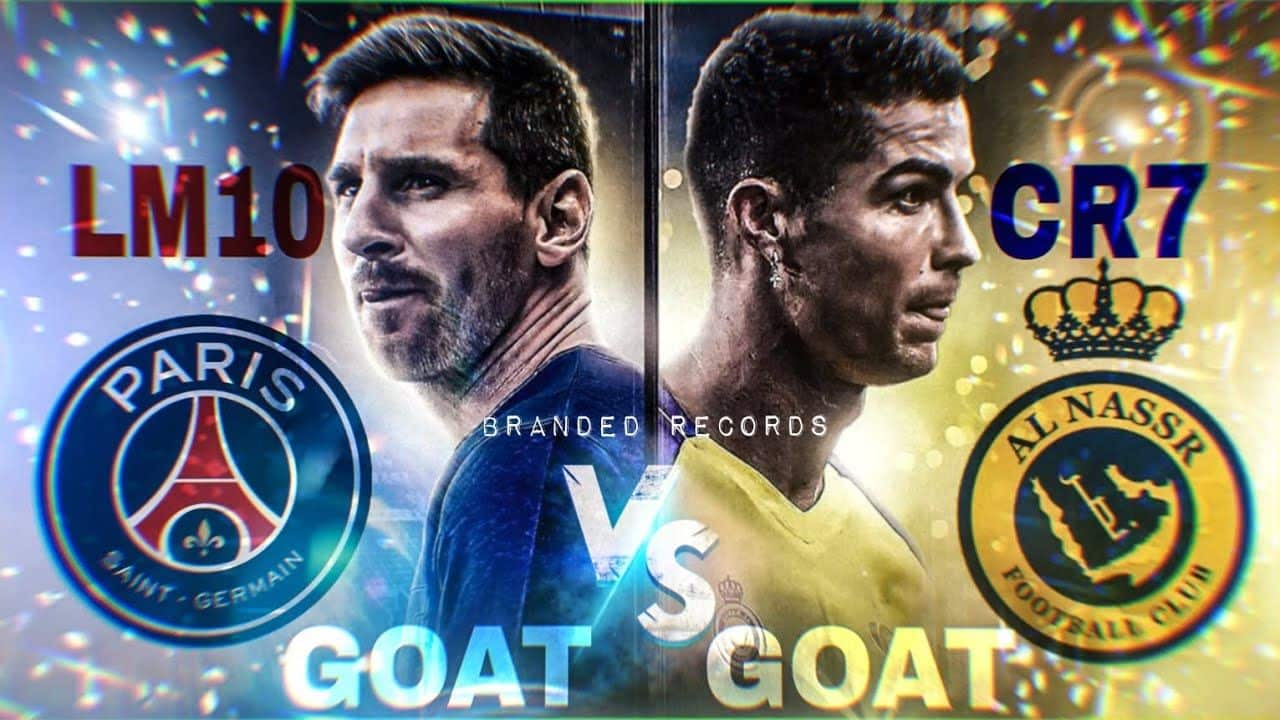 Psg vs All-stars Ronaldo Messi Goats