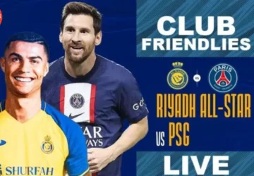 Ronaldo vs Messi PSG vs Riyadh All Star LIVE Streaming free watch online