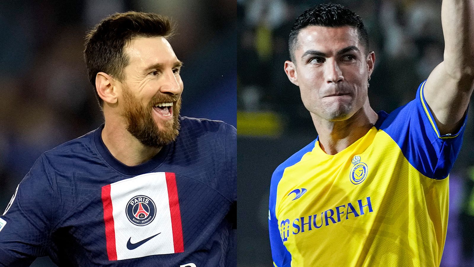 Psg vs All-stars Ronaldo Messi Goats