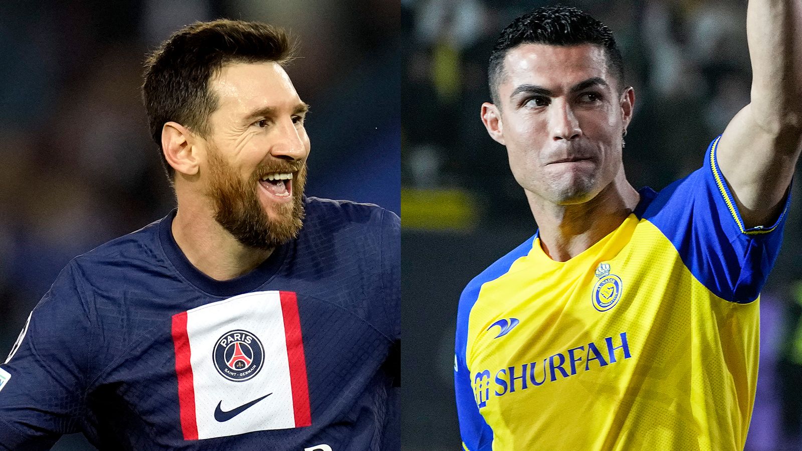 Psg vs All-stars Ronaldo Messi Goats