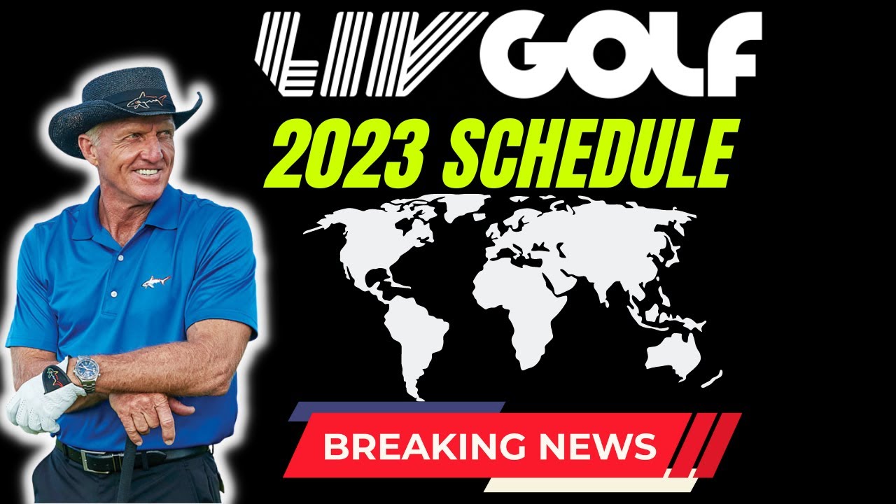 The complete list of tournaments for 2023 has arrived