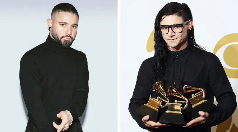 Skrillex got a new look as he dropped two new singles.
