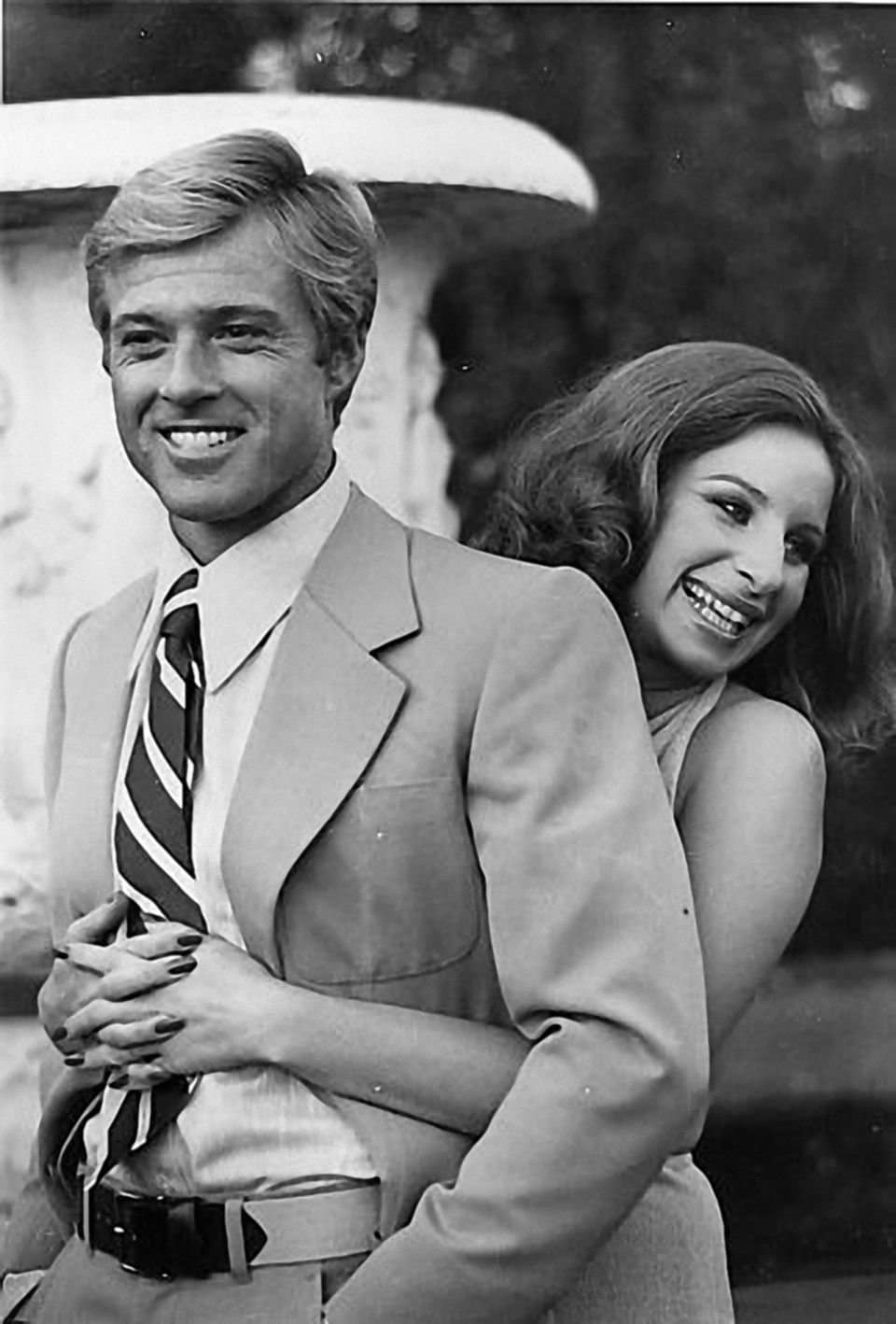 Robert Redford and Barbra Streisand