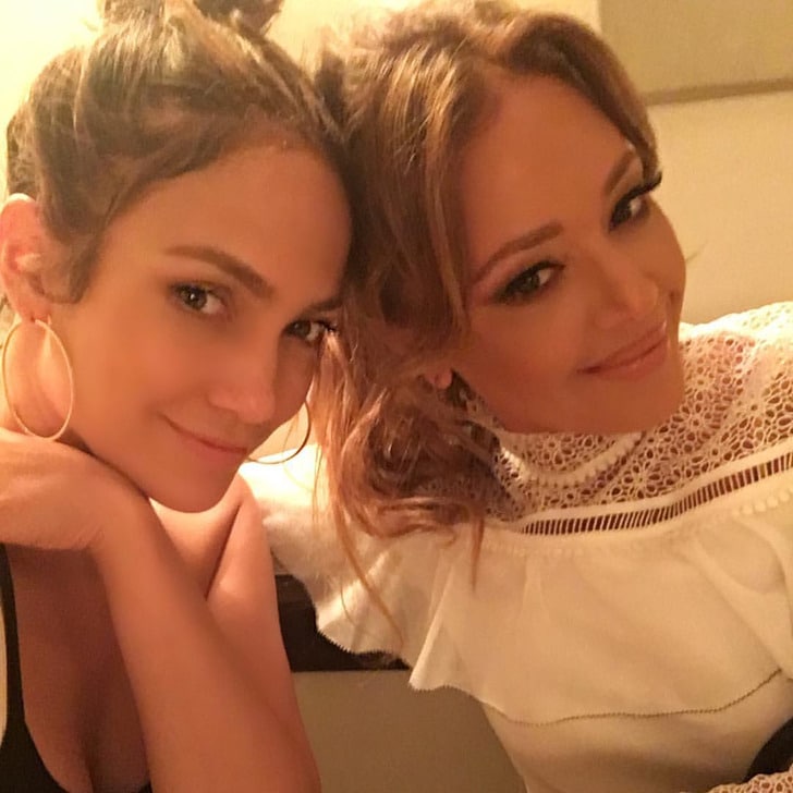 Jennifer Lopez and Leah Remini