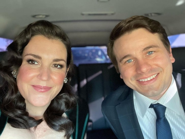 Jason Ritter and Melanie Lynskey