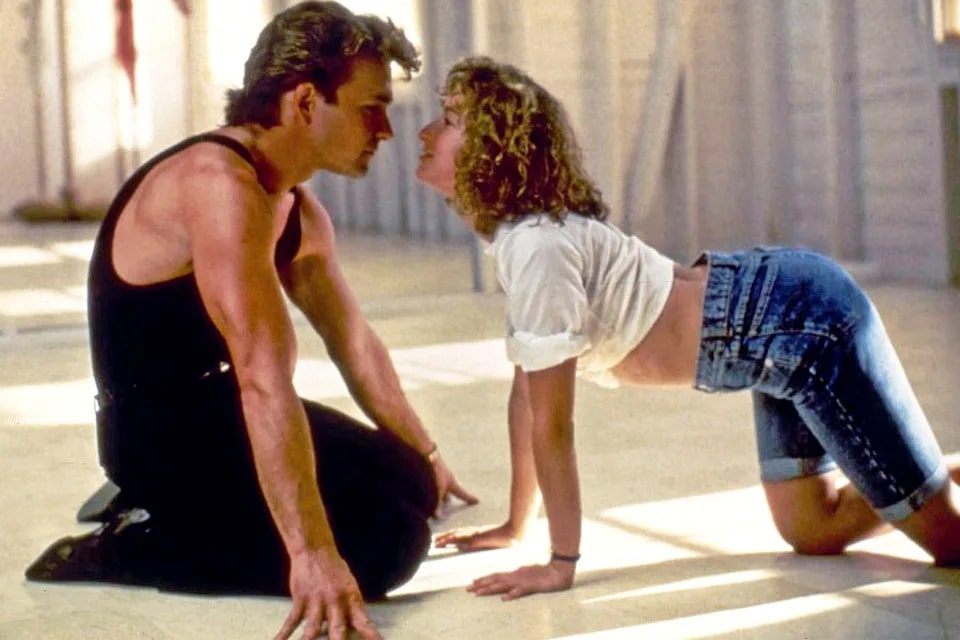 Patrick Swayze and Jennifer Grey in Dirty Dancing