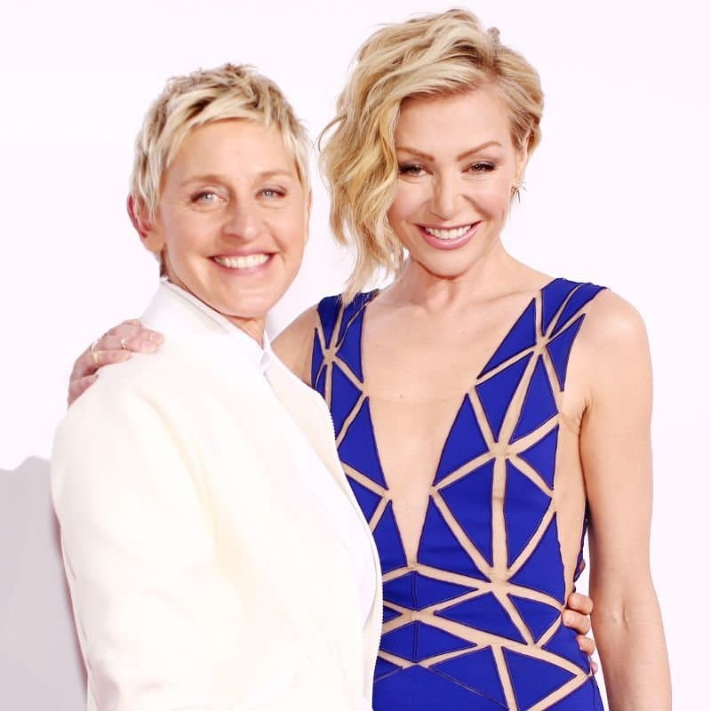 Ellen DeGeneres and Portia de Rossi