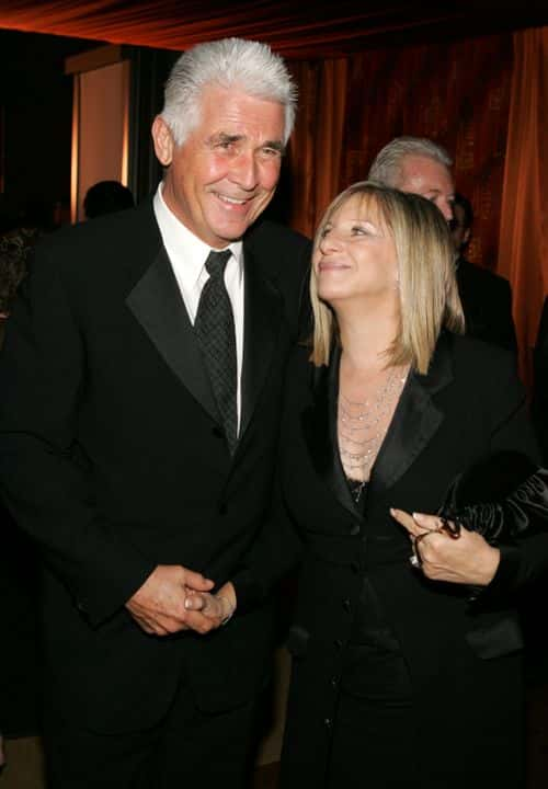 Barbra Streisand and James Brolin