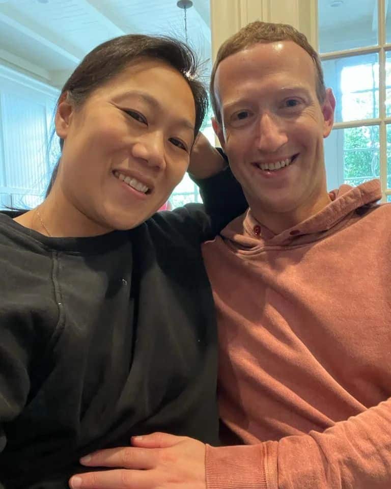 Mark Zuckerberg and Priscilla Chan