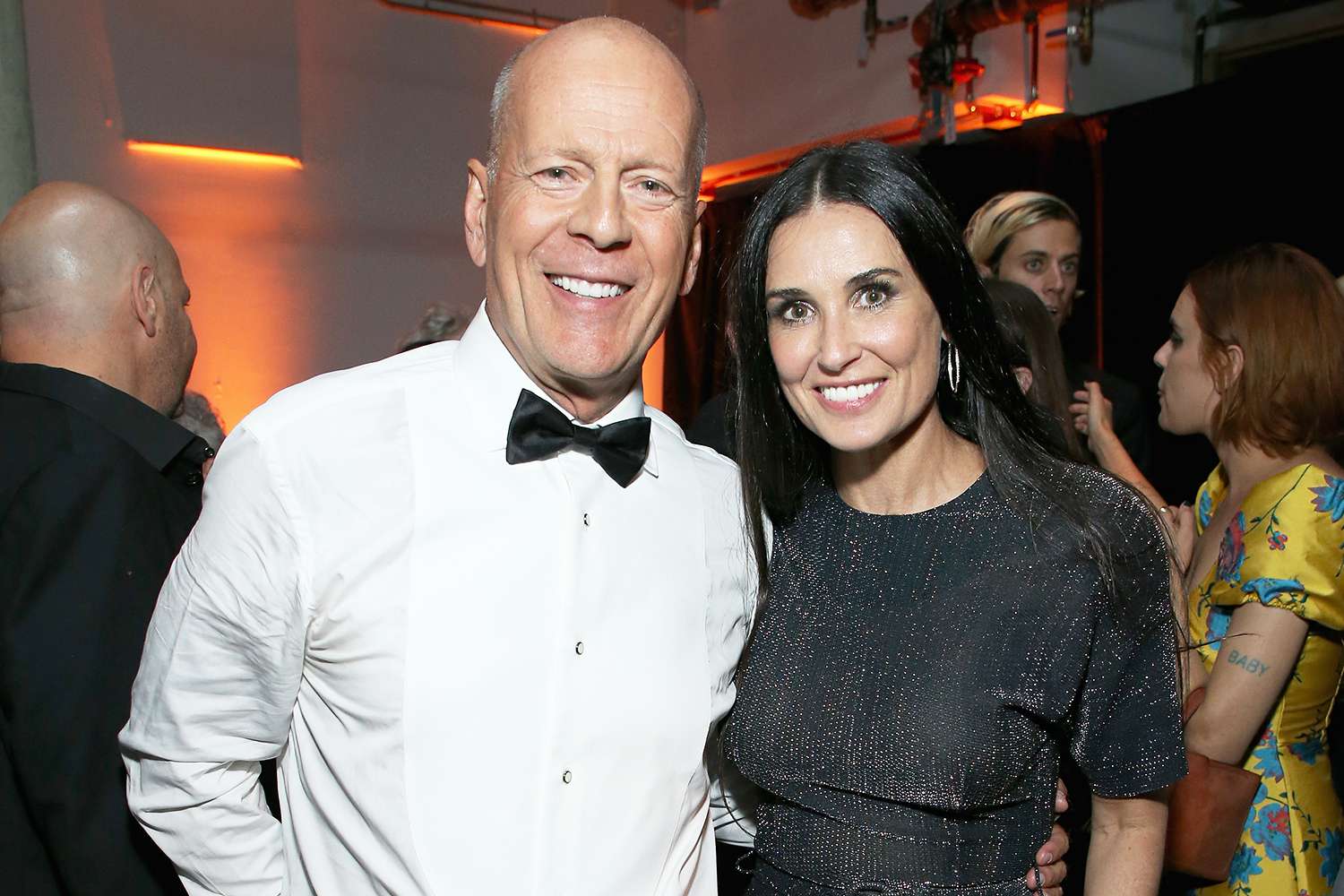 Bruce Willis and Demi Moore