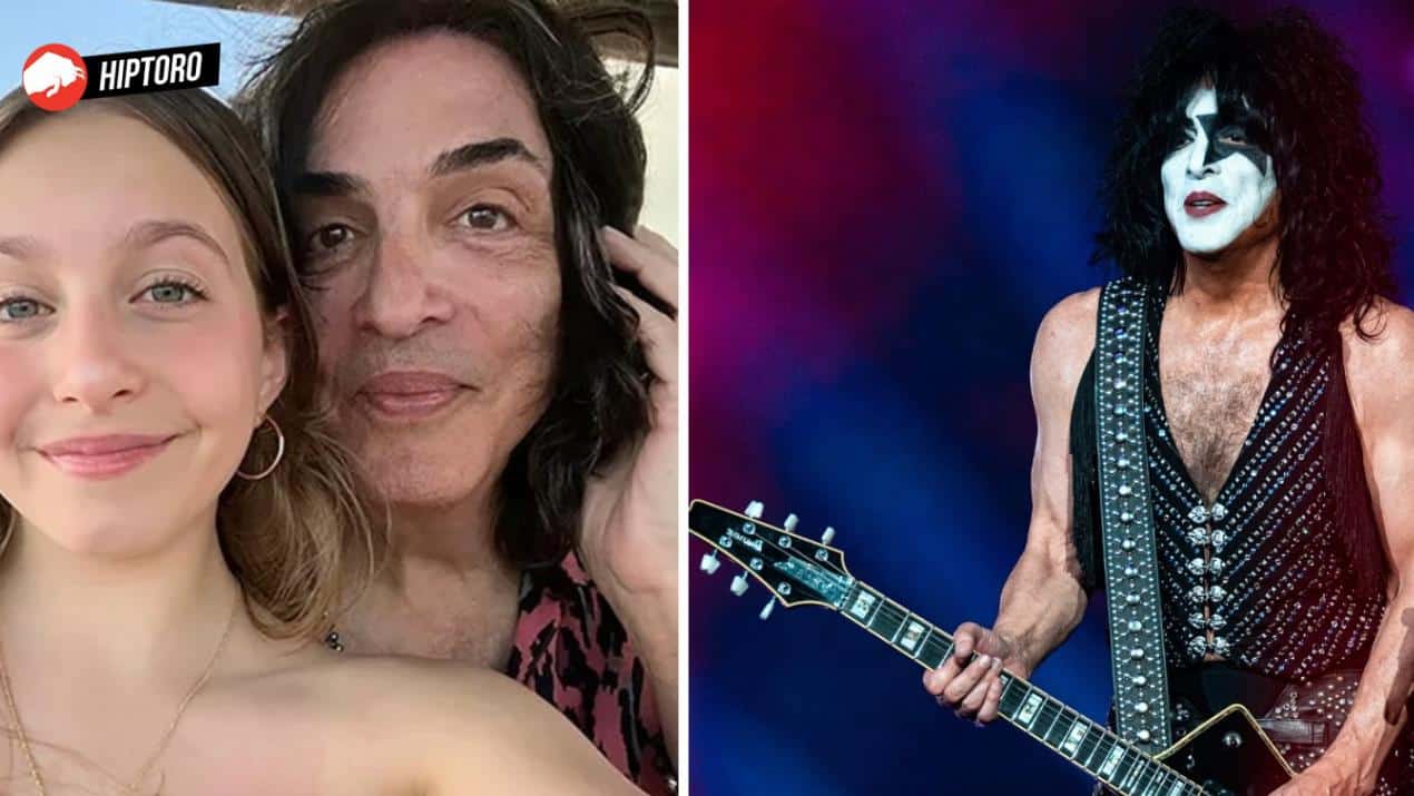 Paul Stanley of KISS takes off his iconic makeup for an unusual photo with his beloved daughter