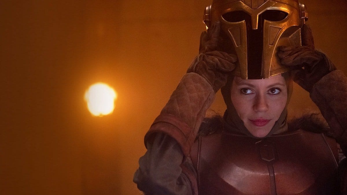 The Mandalorian Season 3 Episode 4 Release Date - Emily Swallow as The Armorer