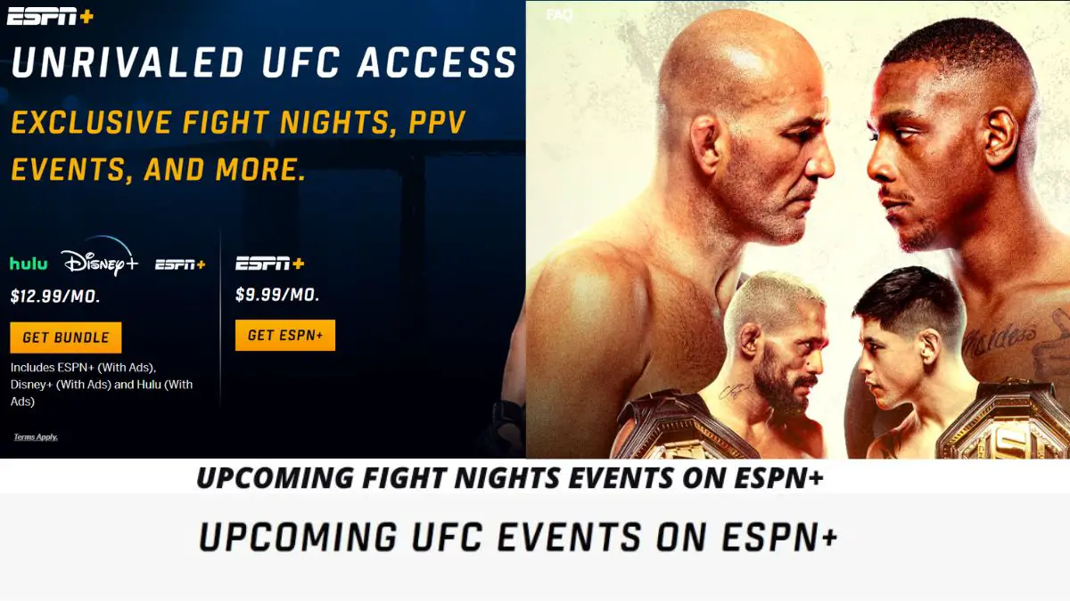 Ways to watch UFC legally