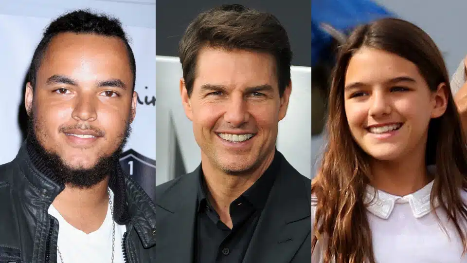 Connor Cruise, Tom Cruise, and Isabella Jane