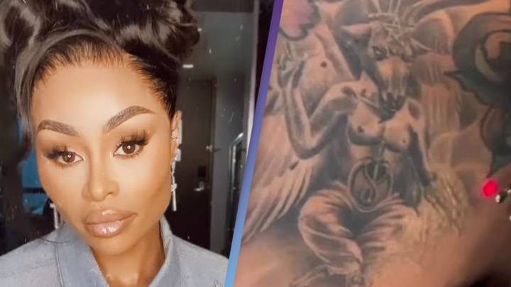 Blac Chyna Has Had Her Demonic Tattoo Removed To Release Negative Energy.