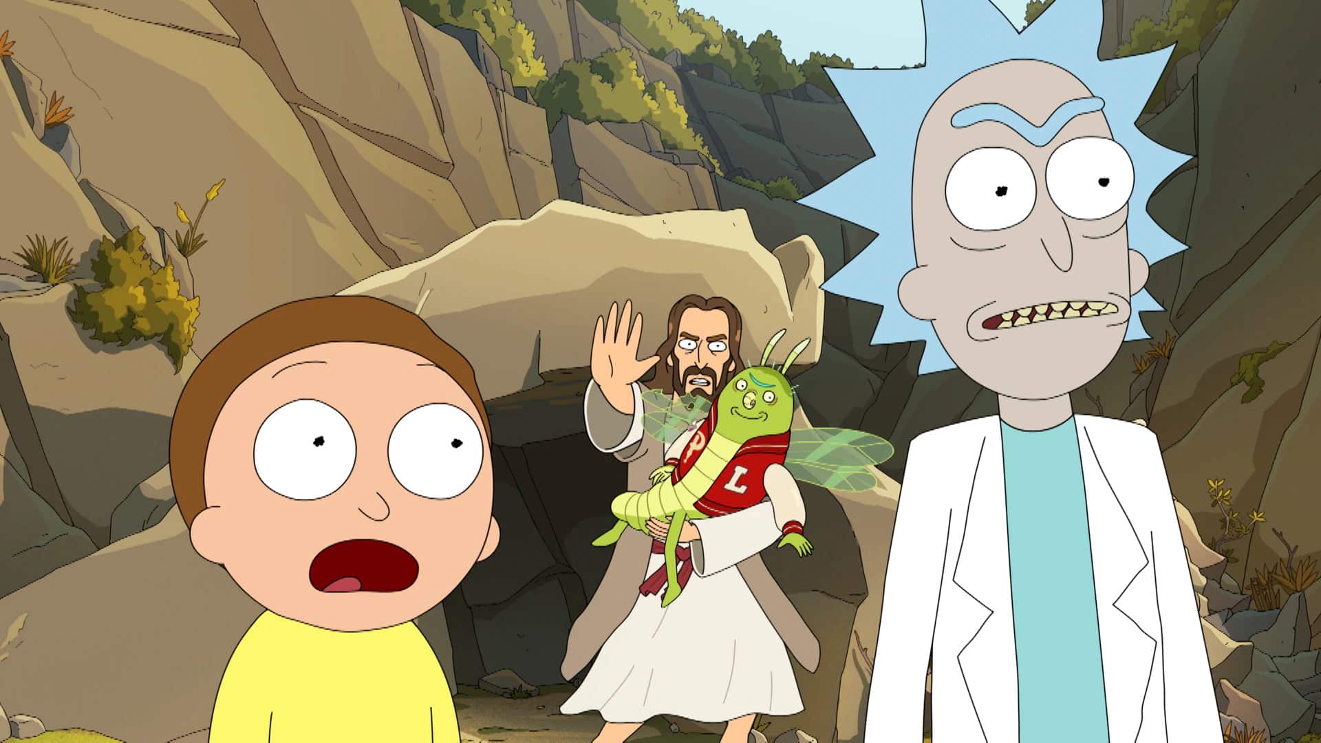 Justin Roiland in Rick and Morty Season 7