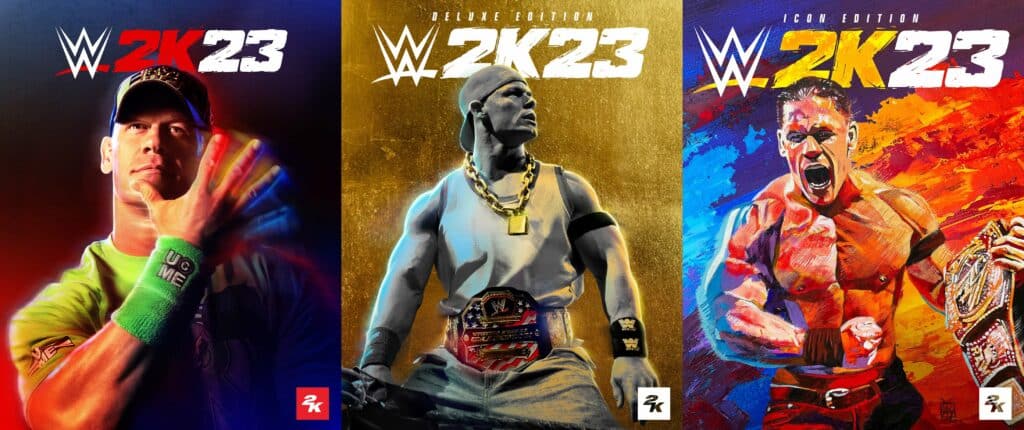 WWE 2K23 cover